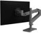 Ergotron – LX Pro Premium Monitor Arm, Single Monitor Desk Mount – fits Flat Curved Ultrawide Computer Monitors up to 34 Inches, 4 to 22 lbs, VESA 75x75mm or 100x100mm – Tall Pole, Dark Grey