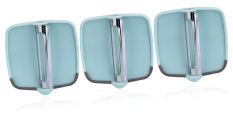 KICHOUSE Peladores De Cocina De Acero Inoxidable Tipo Dedo, 3 Piezas, Mango Ergonómico Antideslizante, Pelador De Frutas y Verduras Para Uso Diario Cocina Doméstica