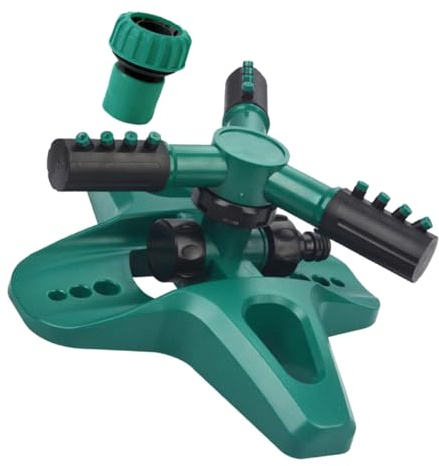 TOYANDONA Rociador Automático para Césped Aspersor De Jardín Rotativo Herramientas De Riego para Vegetales Sistema De Riego De Césped