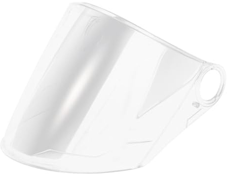 Ciieeo Visiera Protettiva Trasparente per Casco da Sostituibile per Casco Accessorio Antisabbia e Antiurto Protezione per Motociclisti Compatibile Maggior Parte dei Caschi