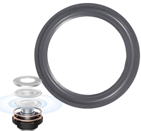 SPEATER - Kit De Reemplazo De Borde Elástico | Piezas De Reemplazo De Cuerno De Altavoz Eddge | Ideal Para La Reparación De Mantenimiento De Audio Woofer De Pasillo D