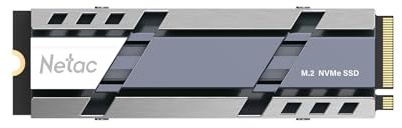 Netac NV150HK 4TB SSD interno PCIe Gen5×4 NVMe M.2, fino a 14000MB/s, unità a stato solido interna da 4TB progettata per professionisti e giocatori, compatibile con PC