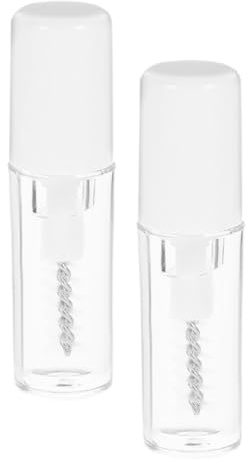 Gel Fixateur de Cils Mini 2 Pièces en Plastique, Imperméable | Retrait Facile, Format Compact, Lot de 2, pour Maquillage des Yeux et Tenue Quotidienne