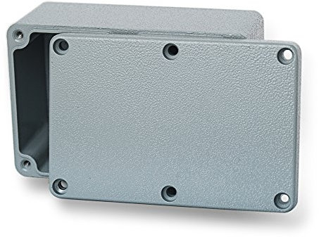 EDI-TRONIC carcasa caja recinto industrial vacío en aluminio 111x64x37mm FA7 IP66
