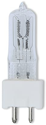 Quartz Lamp Halogen Light Bulb 300W 120V Replacement for Arri FKW 300 Watt Quartz Halogen Bulbs by Technical Precision - FKW Bulb for 300W Fresnel Lamp - 3200K - 7800 Lumens - Clear - 1 Pack