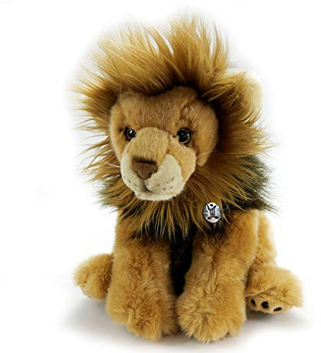 Löwe Kuscheltier sitzend 28 cm hoch Großkatze Raubkatze Plüsch * Samba