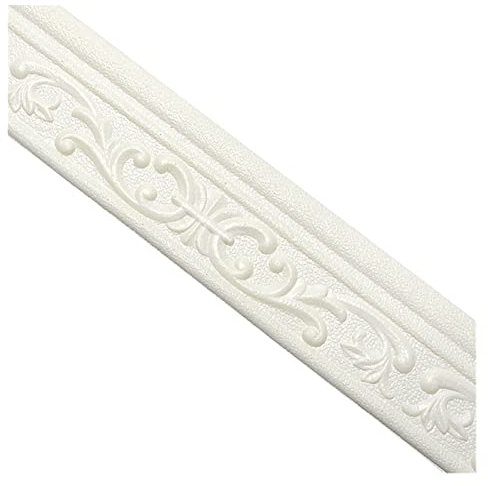 YUEMOL bordüre selbstklebend 3D-Wandaufkleber Selbstklebende Baseboardaufkleber, Grenze Baseboard Rahmen wasserdichte Ecke Wandaufkleber Hintergrund Home Dekoration Baseboardaufkleber