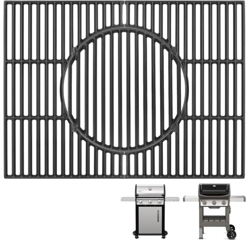 64812 Grillroste für Weber Gourmet BBQ System Spirit II 300 & 300 Serie, E-310, Genesis Silver B/C, Gold/Platinum B/C, 1000-5000, Grillteile 7638 7639