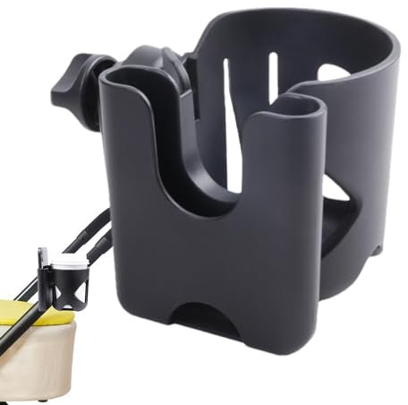 Portavasos para bicicleta, Portavasos para silla de ruedas - Soporte de teléfono 2 en 1 para Scooter | Organizador de cochecito, funda de bicicleta de Taza de teléfono, Soporte de teléfono