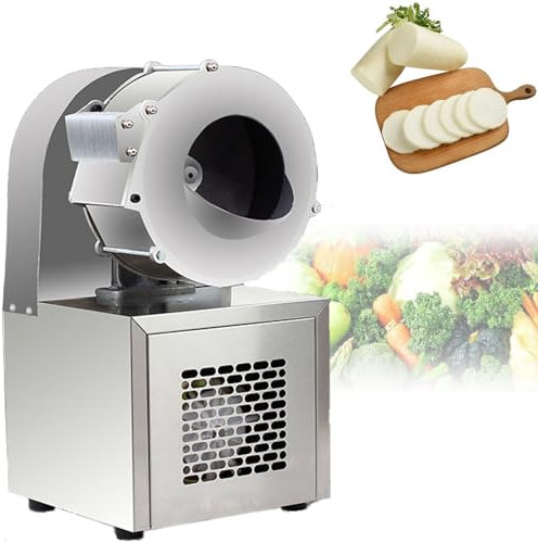vanenferse Gadget da Cucina, Tritatutto Multifunzione, Tritapatate, Tritatutto Automatico per Verdure Affettatrice Elettrica Professionale per Cetrioli, Carote, Patate, Cipolle