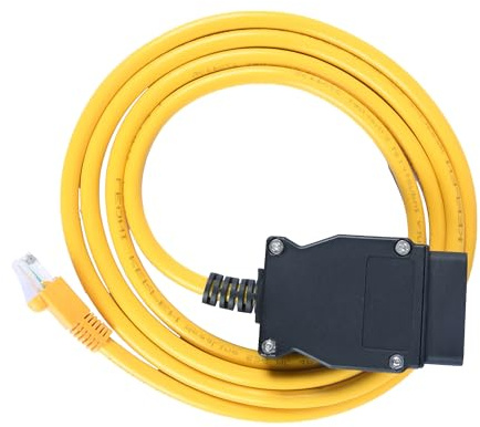 ENET OBD2 Cable Ethernet RJ45 to OBDII Adapter OBD2 Ethernet Rj45 Compatible for Bootmod3 G Series F Series Ista