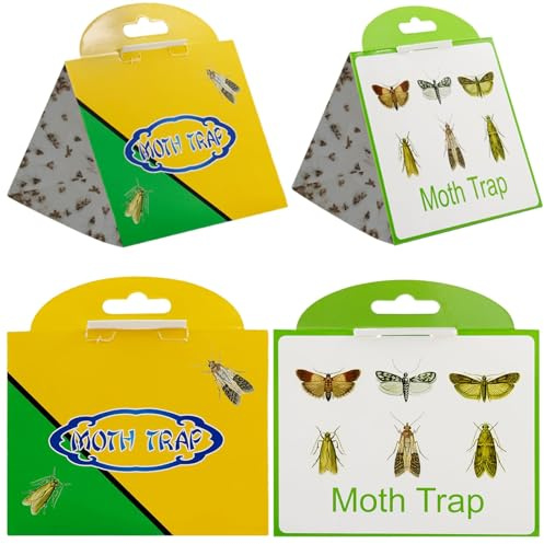 Schlupfwespen gegen Lebensmittelmotten und Kleidermotten 6pcs -2 Farbstile | Lebensmittelmotte Schlupfwespen, Mittel gegen Lebensmittelmotten, Lebensmittel Mottenfallen Mottenschutz Mittel gegen Motten