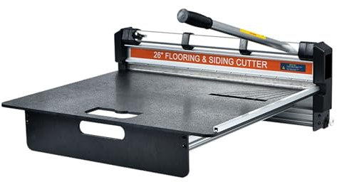 Laminate All Purpose Sheet Flooring Cutter Machine Floor Cutter 26 Blade Length with Fixed Fence for DIY Enthusiasts