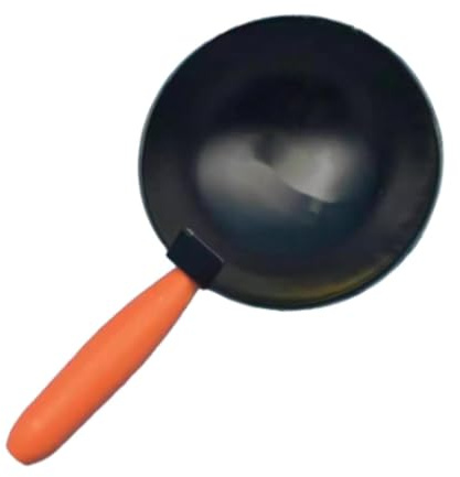 Sharplace Cement Bucket Scoop Water Spoon, Carbon Steel, Cement Bowl Bricklaying Bowl Water Ladle for Stucco Plaster Putty