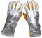Guantes de Cuero de Soldadura Guantes de protección 500-1000 Grados Guantes de Fuego de Alta Temperatura Guantes de Trabajo de Trabajo, Accesorios de Soldadura