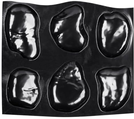 MCAOAL Stampo per mattoni di roccia in calcestruzzo, pietre per intonaco, ciottoli, decorazione per vialetti da giardino