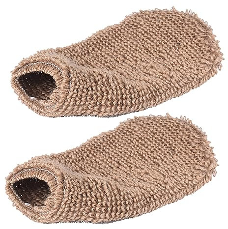 DECORNIJIA Badehandschuhe Peelinghandschuhe 2 Stück Aus Pflanzlichen Fasern 21x11cm Körpermassagehandschuhe Für Dusche Und Peeling