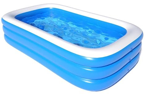 LCKKJHG Piscine Gonfiabili Piscina Gonfiabile in PVC for Grandi Feste in Famiglia, for Esterni, Ispessita, Estiva(150cm)