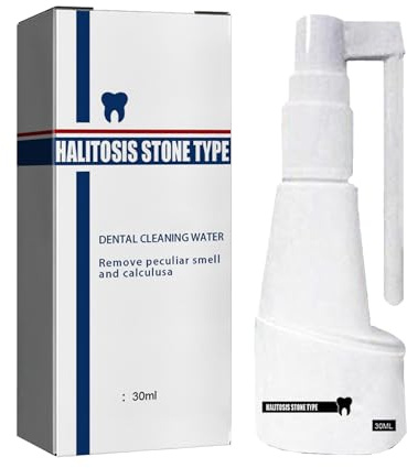 KOAHDE Spray per Bocca Sbiancante per Denti,Spray per la Rimozione della Placca Dentale,30ML,1PC,Per dissolvere il tartaro e alleviare l'alitosi e la placca dentale