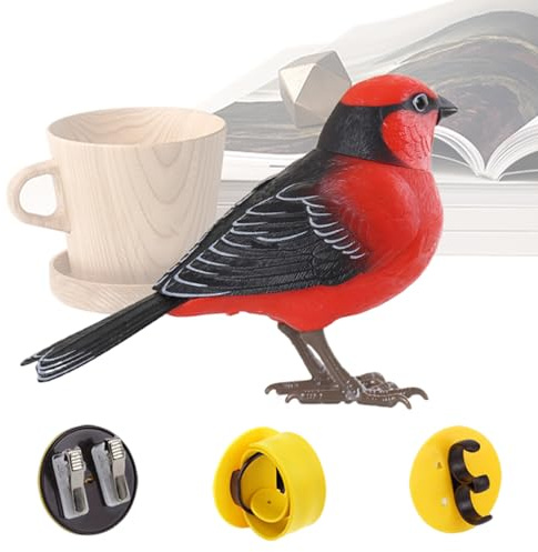 Eventerde Vogelspielzeug, Imitation, interaktiv, mit Musik, niedliches elektronisches für Erwachsene, Familie