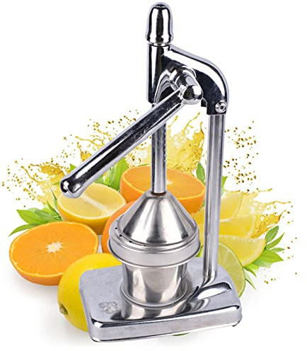 Exprimidor manual de cítricos, prensa manual de acero inoxidable para limón fresco, lima, granada, accesorios de cocina profesionales