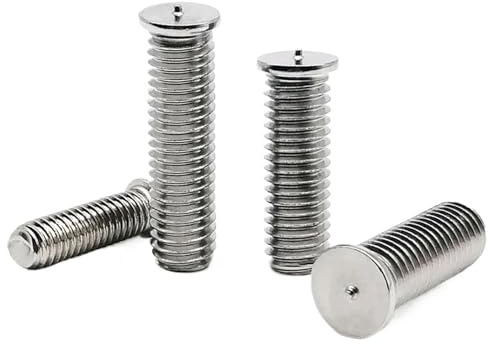 Pernos de soldadura, Pernos de soldadura 10-500 piezas for por descarga condensador acero inoxidable 304 varios tamaños(M6x20(100pcs))