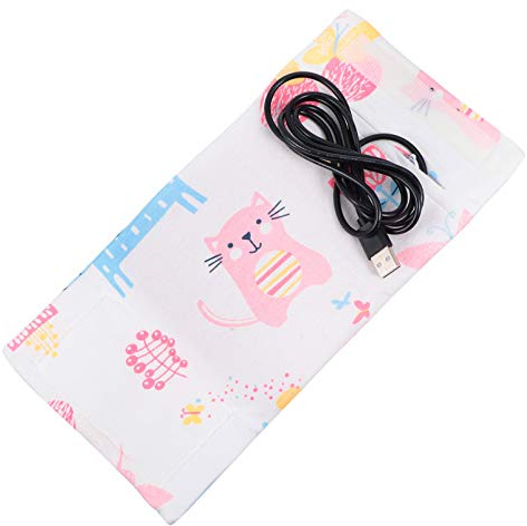 Tragbarer USB Flaschenwärmer für Neugeborene aus Gewebe | Babyflasche, für Milchnutzung, Outdoor Geeignet, Leicht und Warmhaltend, Wärmehülle