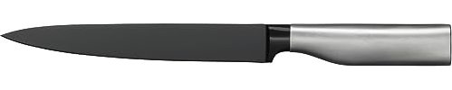 WMF Ultimate Black Fleischmesser 34 cm, Made in Germany, Küchenmesser, Diamond Cut, Klinge 20 cm, sicherer Fingerschutz, ergonomischer Griff