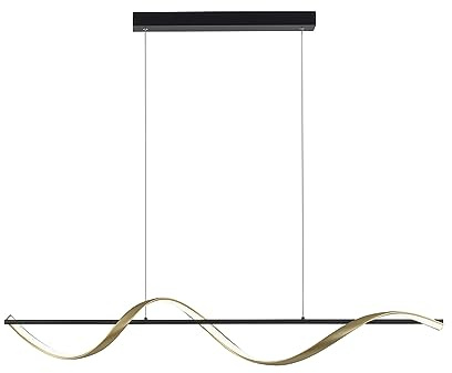 Paul Neuhaus LED Q-Swing Pendelleuchte smarthome dimmbar Fernbedienung | warmweiß – kaltweiß, Alexa kompatibel, Fernbedienung, geschwungenes Design