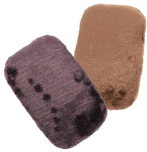 Mobestech 2 Pièces Chiffon De Nettoyage De Chaussures Fournitures Dentretien des Chaussures Kit De Cirage à en Cuir Chiffon à Lustrer en Cuir Tissu De Polissage Polyvalent