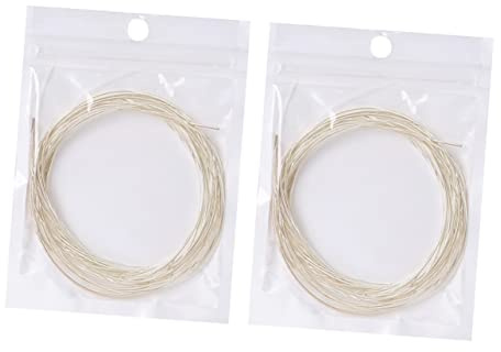 HEMOTON 2taschen Akustische Gitarrensaite Ersatz Kabel Seil Für Akustikgitarre Mit Phosphor String Zarte Gitarre Saiten Für Anfänger Üben