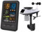 Stazione meteorologica WiFi 2,4 GHz, con sensore esterno 7 in 1 433 MHz + dati solari/meteo tramite WIFI Smartlife TUYA cellulare APP/previsioni meteo, sensore esterno, anometro e sensore di