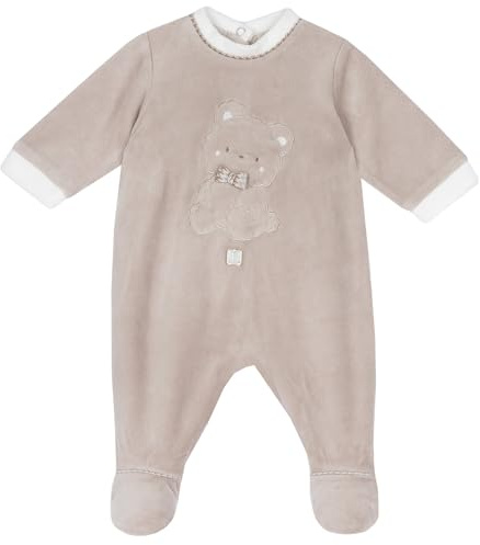 Chicco Tutina Bimba 0-24 in Calda e Morbida Ciniglia con Comoda Apertura sulla Schiena FW25 253_2