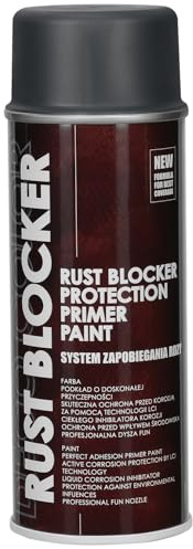 KOTARBAU® Sprühlack Rostschutz für Metall 400 ml Grau RAL 7011 Lack Spray Zinkspray Rostschutzfarbe für Gartenzaun Tore Metallfarbe Sprühfarbe Spraydosen Farbspray Sprühdose DIY