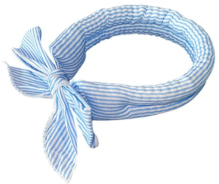 Virtcooy Cooling Collar For Dogs | Stripe Dog Ice Cool Scarf,Instant Heat Dissipation, Comfortable Pet Supplies For Puppies Kittens Outdoor Training