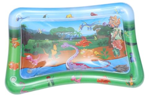 Yardwe Aufblasbare Wassermatte für Junge Mädchen mit Cartoon-muster Robustes Material Einfach mit Wasser und Luft Befüllen Fördert Muskulatur und Hand-augen-koordination