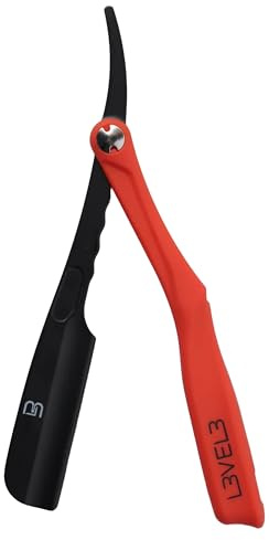 Level 3 Milly Razor - Fast and East to Assemble - Excellent Grip and Control - Straight Razor Holder- Level Three Holder