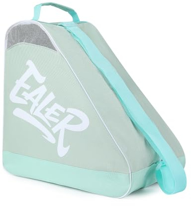 EALER Heavy-Duty Waterproof Skate Bag with Adjustable Shoulder Strap – Fits Ice Hockey, Inline, Roller & Quad Skates | Kids & Adults