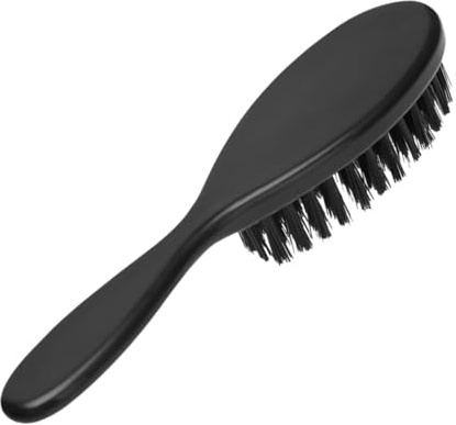 VALICLUD Haarbürste für Männer Bartkamm Bartbürste zum Glätten von Bart und Schnurrbart Ergonomischer Griff Sanftes Design Feine Zinken für Müheloses Kämmen Kompakt und Leicht