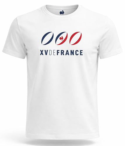 XV de France T-Shirt de Rugby - Collection Officielle FFR - Equipe de France de Rugby