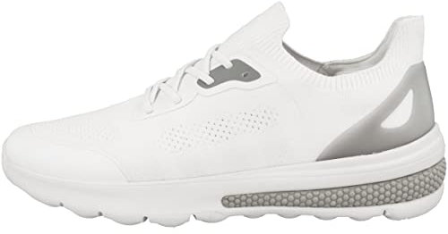Geox U Spherica Actif U35baa, Zapatillas Hombre, Blanco, 42 EU Ancho