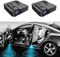 2 Pcs Custom Wireless Projector, Personalized Car Door Light, LED Puddle Lights, Carbon-fiber Projector Puddle lights