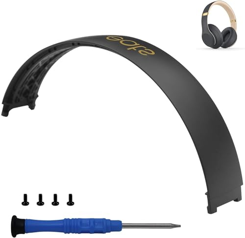 Adhiper Studio 3 Headband Replacement Top Headband Replacement Head Band Parts Accessories Repair Kit Compatible with Studio 3.0 A1914 Wireless Studio 2.0 Wireless Headphones（Gray Gold）
