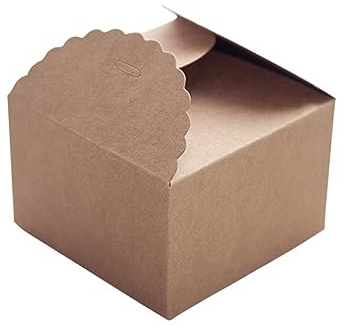 UTHCLO 10stücke Kraftpapier Hochzeitsgeschenkboxen Für Süßigkeiten Zubehör Für Hochzeiten Und Babypartys Einfach Zusammenzubauen Und Personalisierbar