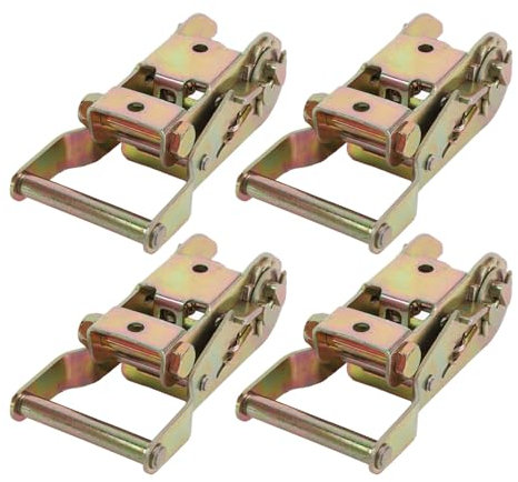 Tenditore a cricchetto 4 pezzi per 1-1/16 cinghia in acciaio a carbone largo cravatta per crash down 1500 kg di tiro