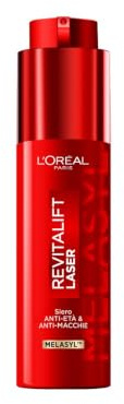 L'Oréal Paris Siero in Crema Anti Età Tripla Azione su Rughe, Macchie e Luminosità, Con Vitamina C, Niacinamide e Melasyl, Revitalift Laser Melasyl, 50ml