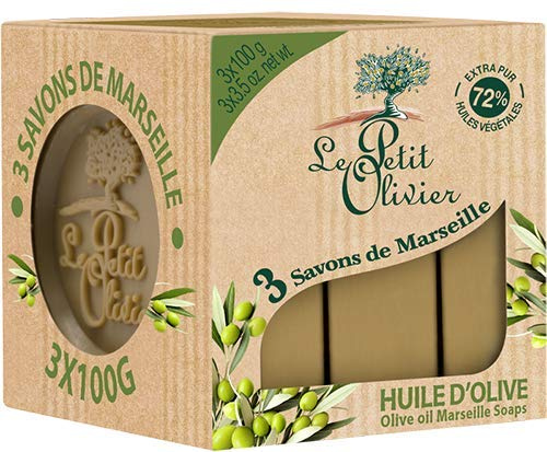 Le Petit Olivier - Seife aus der Provence mit Olivenöl (Huile d'Olive) - 3 x 100 g