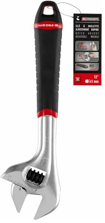 Facom Rollgabelschlüssel, Serie 101, ummantelt, Schnellverstellung 12' 101.12GPB