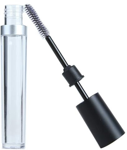 Xiton 1PC 10ML Leere Wimperntusche Mit Wimpernstab WimpernwuchsöLbehäLter Wiederverwendbar Leere Flasche Tube Container FüR Zuhause Und Reisen (Schwarz)