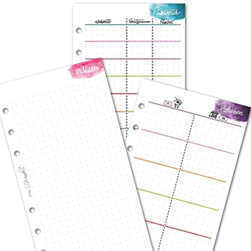 SinnWunder/Planer-Notiz-Set / 50 Blatt/Personal (A6) / LetteringSinn